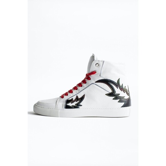 NWT Zadig & Voltaire - ZV1747 High Flame Men sneakers Mens Size 41 - Picture 1 of 5